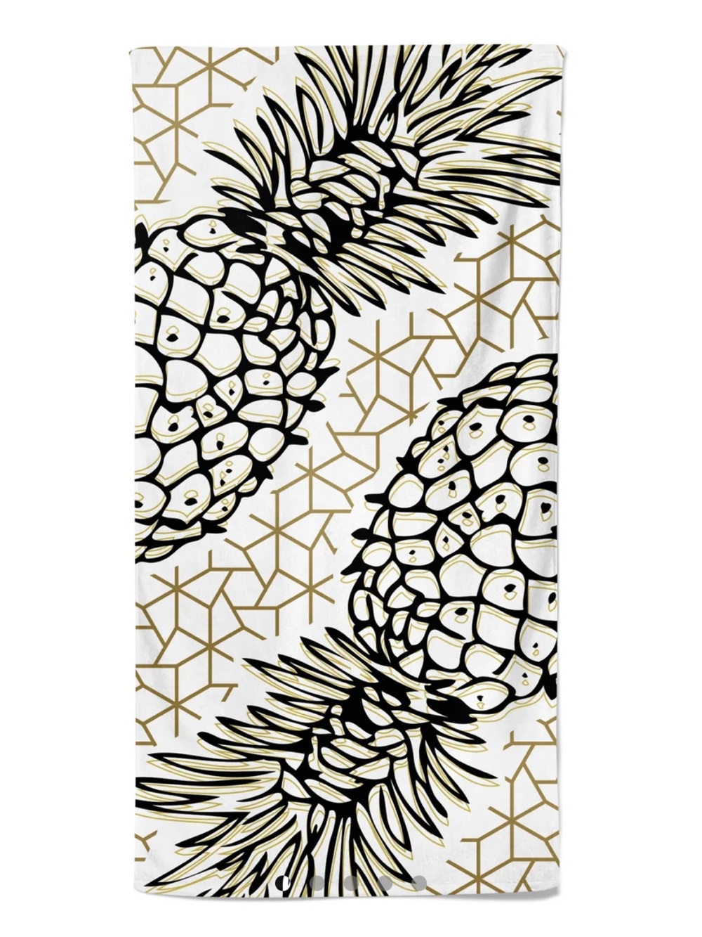 Salt n Rays UPF 50 Sun Protective Towel & Wrap in warm Welcome Pineapple NEW